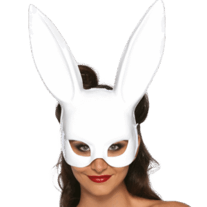 LEG AVENUE - MASCHERA CONIGLIO MASQUERADE BIANCA