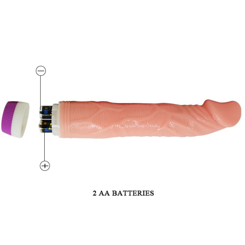BAILE - VIBRATORE NATURALE REALISTICO 22 CM - immagine 5