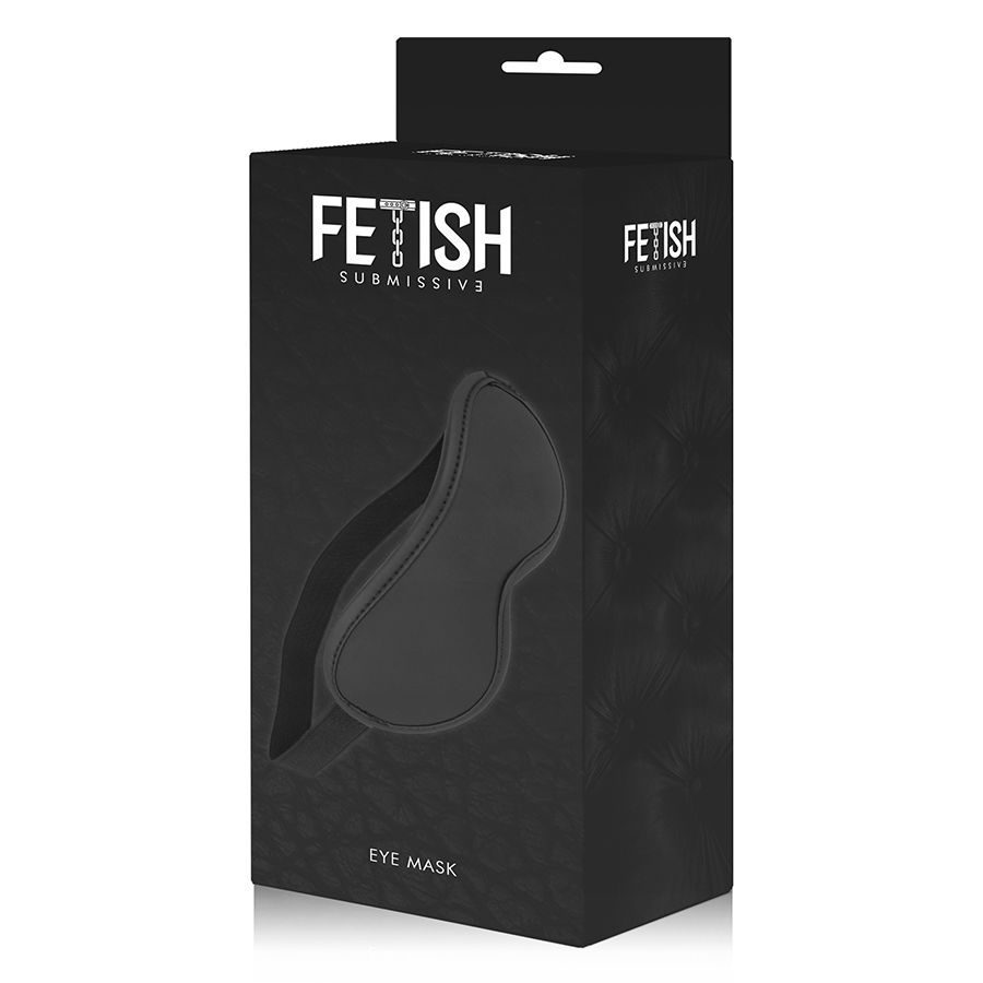 FETISH SUBMISSIVE - MASCHERA IN PELLE VEGANA II CON FODERA IN NOPRENE - immagine 4