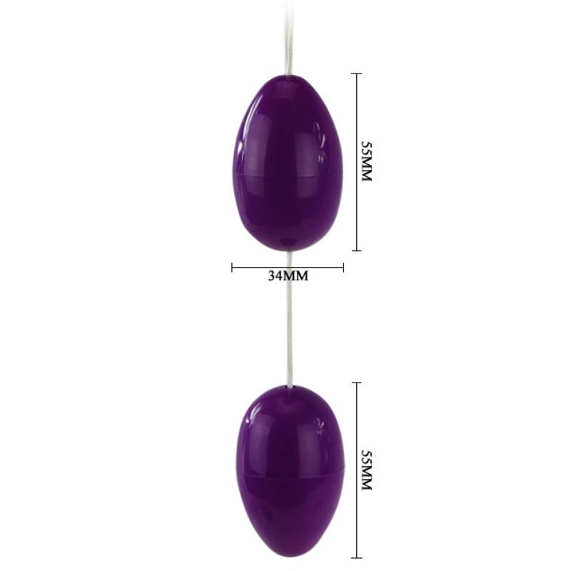 BAILE - TWINS BALLS SFERE ANAL LILLA - immagine 4