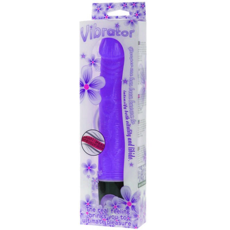 BAILE - VIBRATORE DA BALLO MULTISPEED 21.5 CM VIOLA - immagine 2