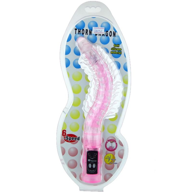 BAILE - STIMOLATORE ROSA VIBRATORE THORN - immagine 2