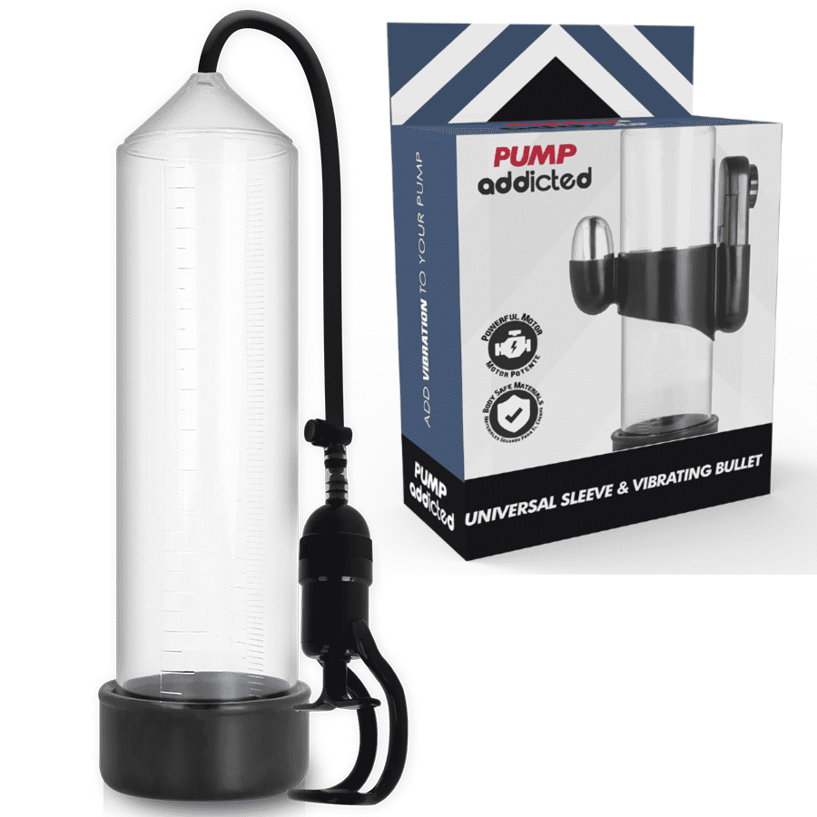 PUMP ADDICTED - VIBRATORE TRASPARENTE RX5