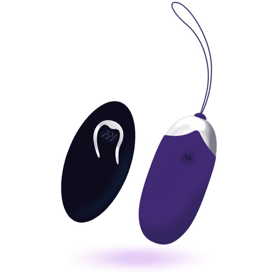 INTENSE - UOVO VIBRANTE FLIPPY II CON TELECOMANDO VIOLA - immagine 3