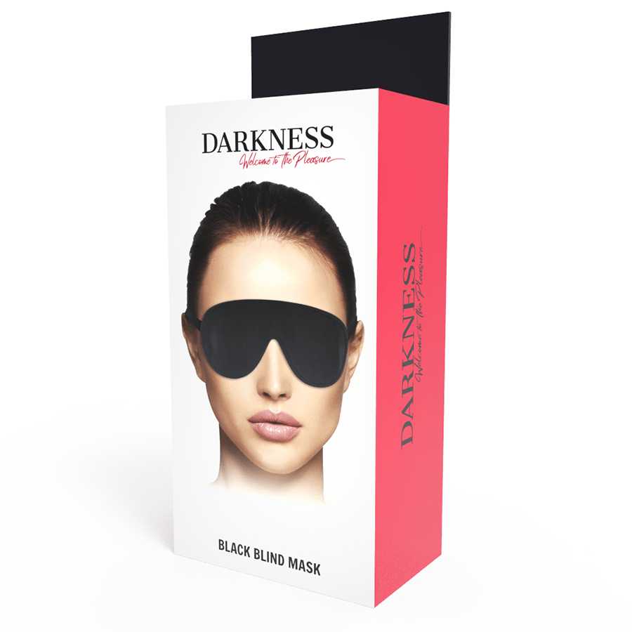 DARKNESS - MASCHERA NERA DI ALTA QUALIT - immagine 5