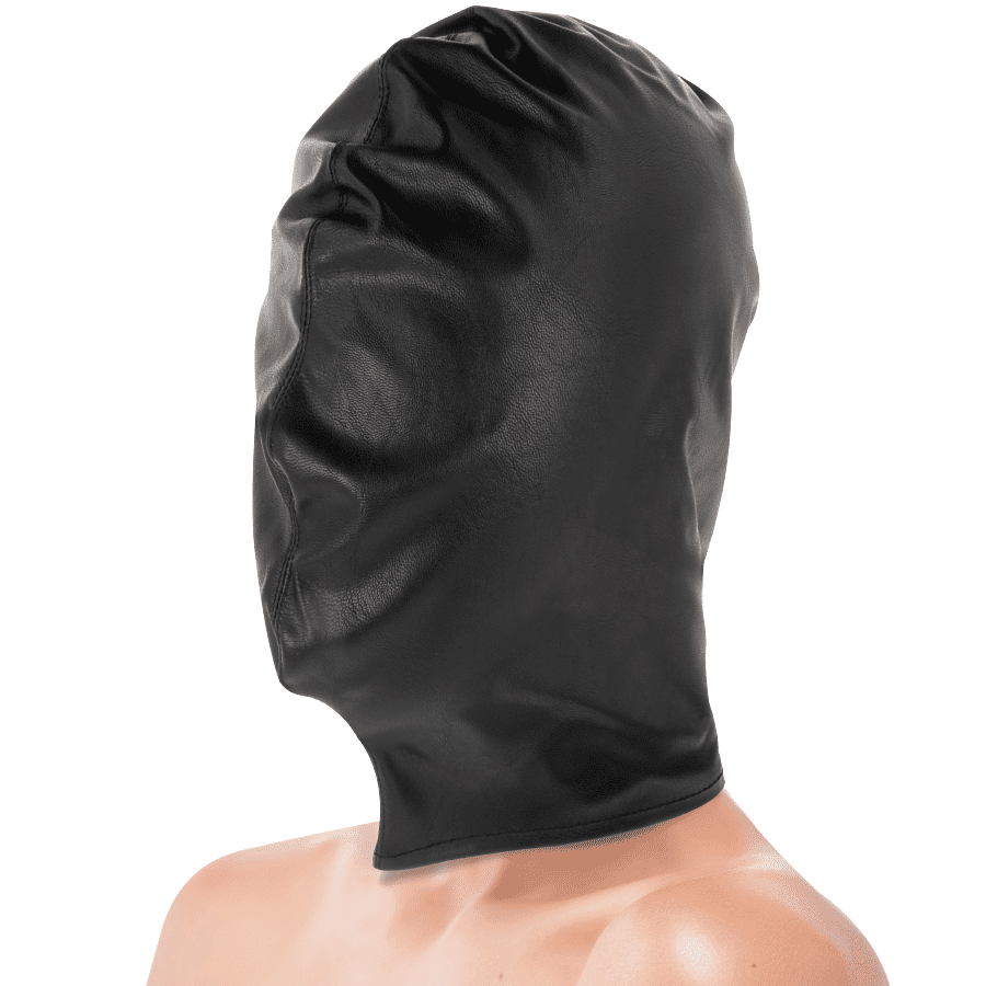 DARKNESS - MASCHERA DI SOTTOMISSIONE NERA - immagine 2