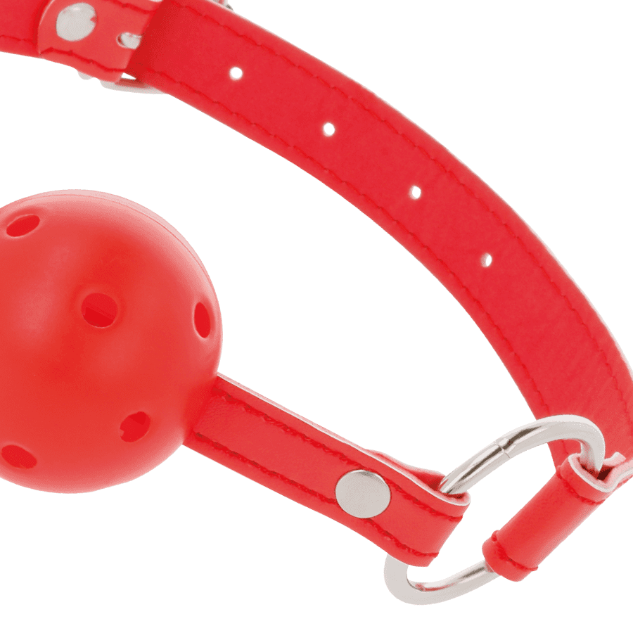 DARKNESS - BAVAGLINO TRASPIRANTE ROSSO - immagine 3