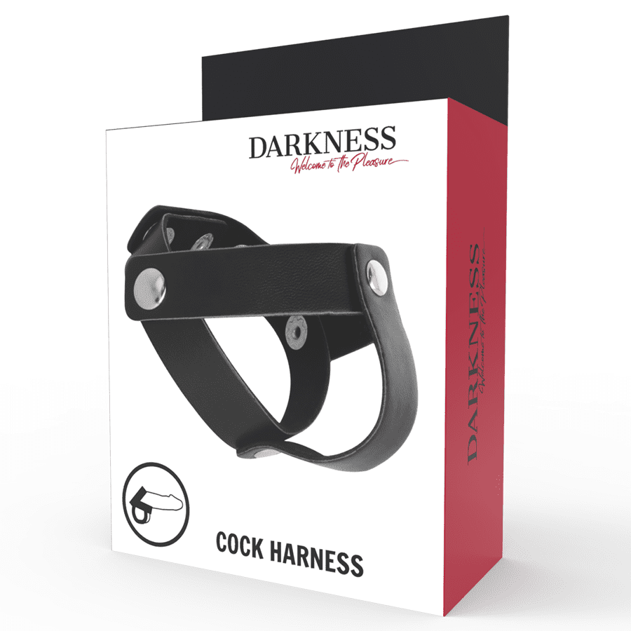 DARKNESS - ANELLO IN PELLE PER PENE E TESTICOLI - immagine 5