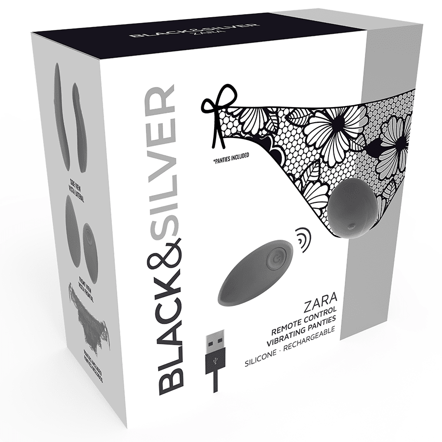 BLACKSILVER - STIMOLATORE TELECOMANDO ZARA CON SLIP IN OMAGGIO - immagine 3