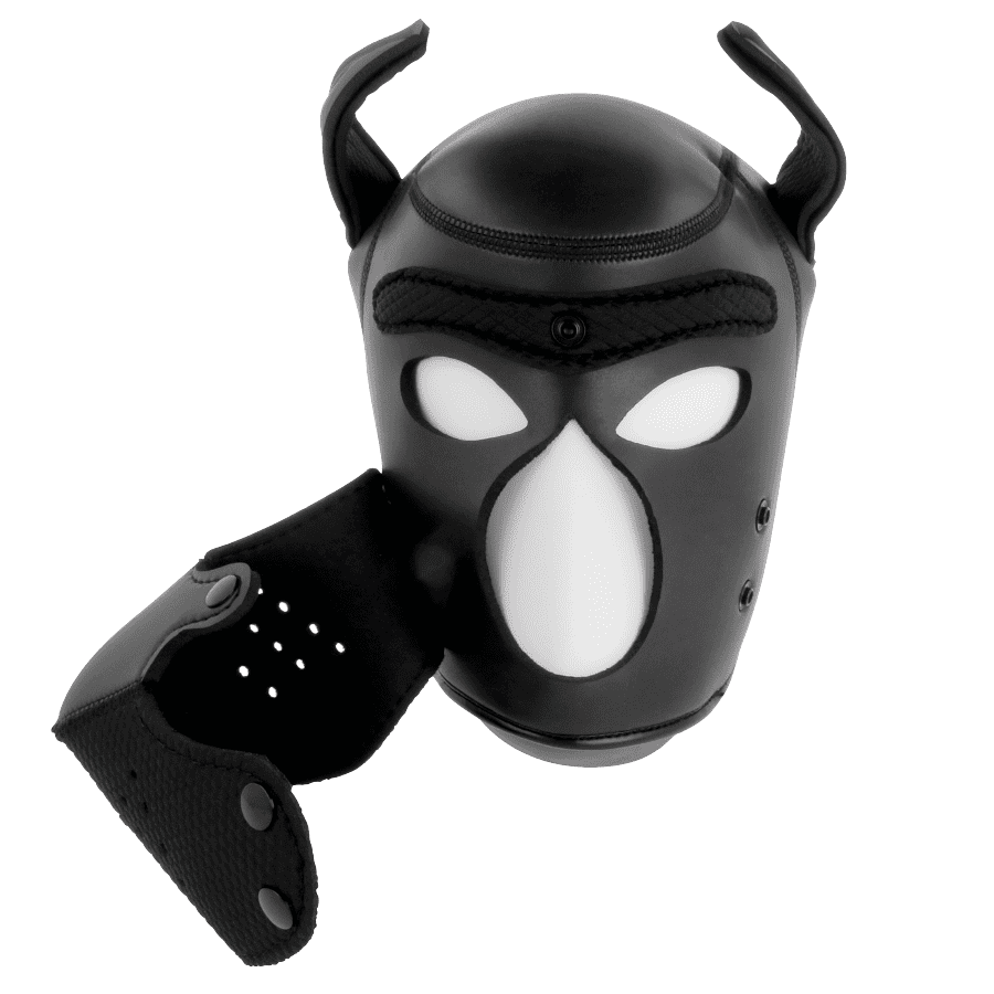 DARKNESS - MASCHERA PER CANI IN NEOPRENE CON MUSERELLA RIMOVIBILE L - immagine 3