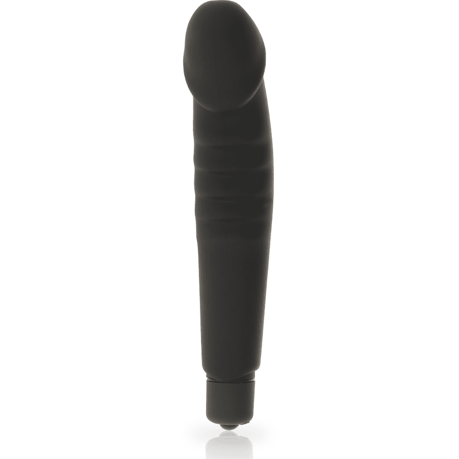 DOLCE VITA - PIACERE REALISTICO SILICONE NERO - immagine 4