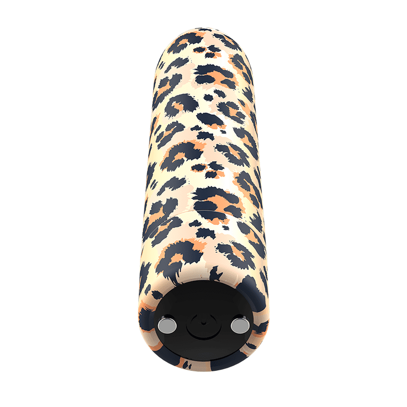 CUSTOM BULLETS - PERSONALIZZATI RICARICABILI LEOPARD 10 INTENSITÀ - immagine 2