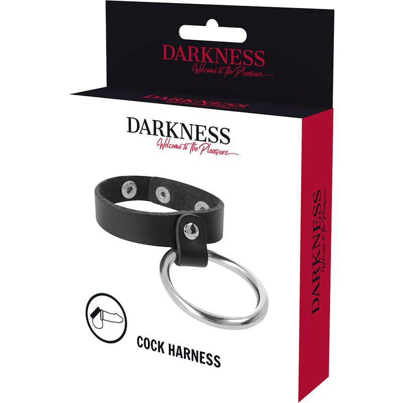 DARKNESS - ANELLO IN METALLO PER PENE E TESTICOLI - immagine 5