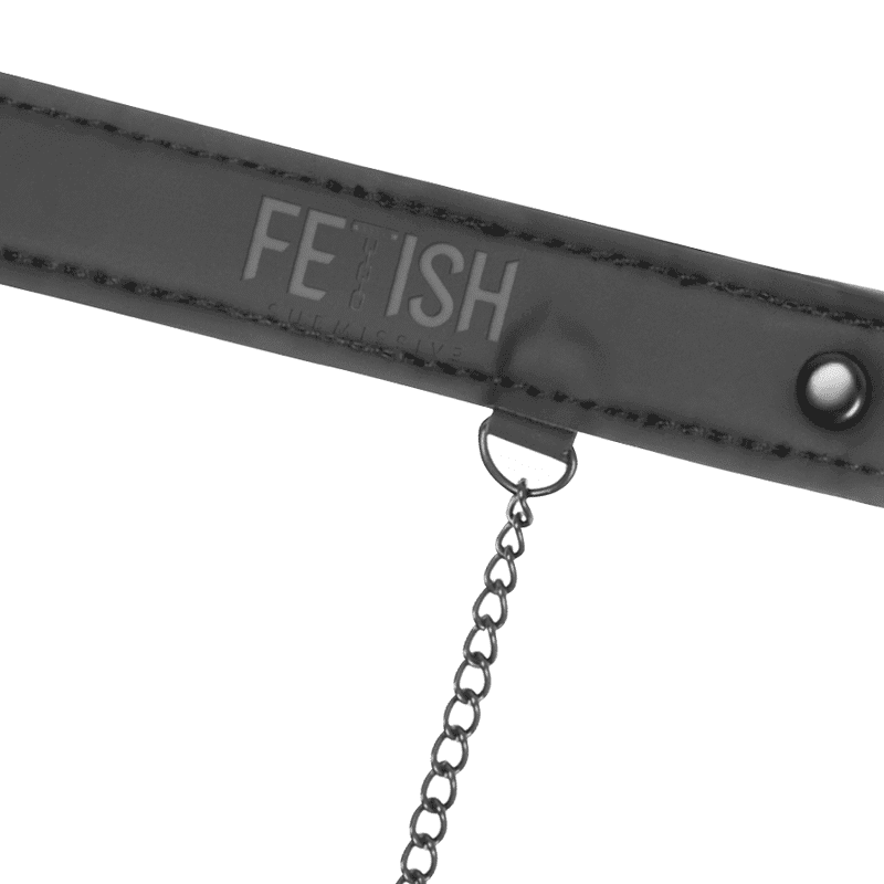 FETISH SUBMISSIVE - ANELLO GAG CON MORSETTI PER CAPEZZOLI - immagine 3