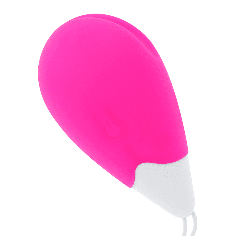OHMAMA - UOVO VIBRANTE 10 MODALITÀ ROSA E BIANCO - immagine 3