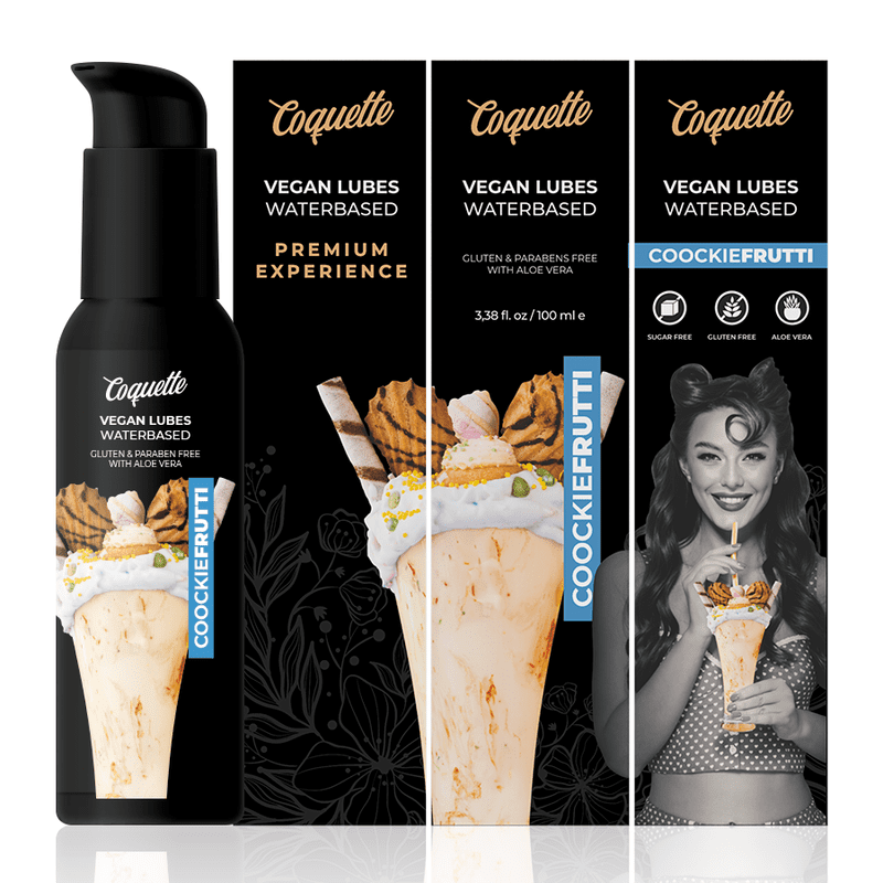 COQUETTE CHIC DESIRE - LUBRIFICANTE VEGANO ESPERIENZA PREMIUM COOKIEFRUTTI 100ML - immagine 3