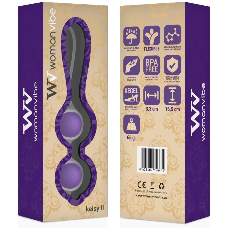 WOMANVIBE - SFERE IN SILICONE WOMANVIBE KEISY II - immagine 2