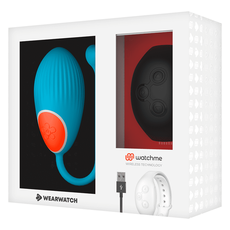WEARWATCH - TECNOLOGIA WATCHME TELECOMANDO UOVO BLU / JET - immagine 5