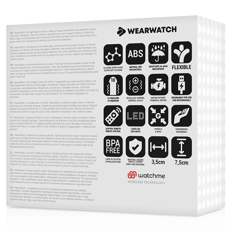 WEARWATCH - TECNOLOGIA WATCHME TELECOMANDO UOVO FUCSIA / ROSA - immagine 5