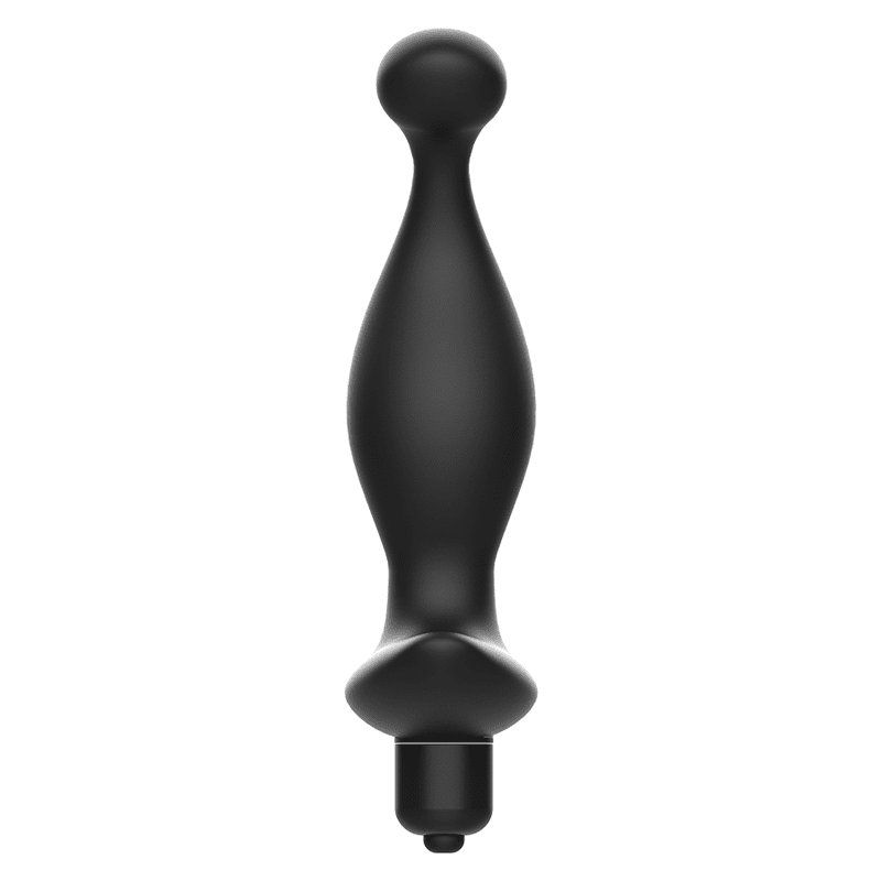ADDICTED TOYS - MASSAGGIATORE ANALE CON VIBRAZIONE NERAMODELLO 1 - immagine 5